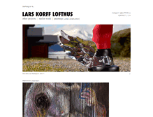 Tablet Screenshot of larskorfflofthus.no